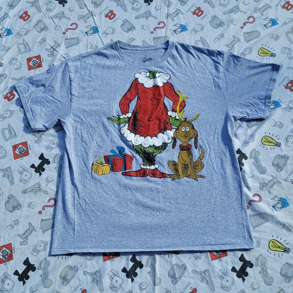 Dr. Seuss The Grinch That Stole Christmas T Shirt XL